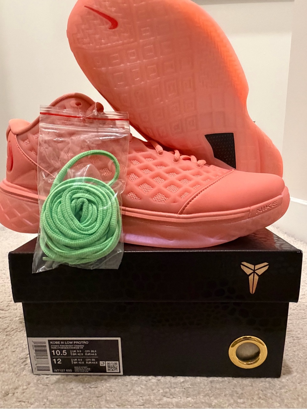 Nike Kobe 3 low ‘Atomic Pink’